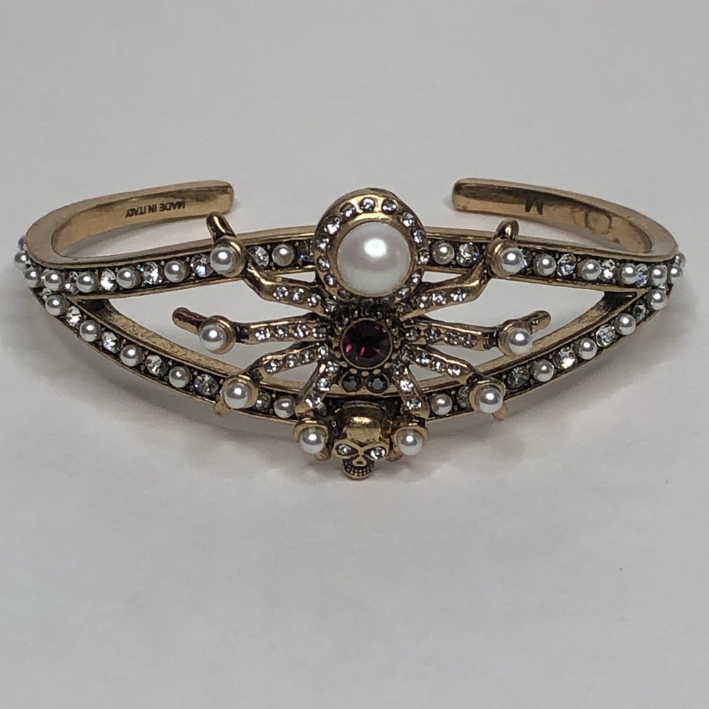 Alexander McQueen spider Swarovski Crystal cuff - Picture 3 of 7